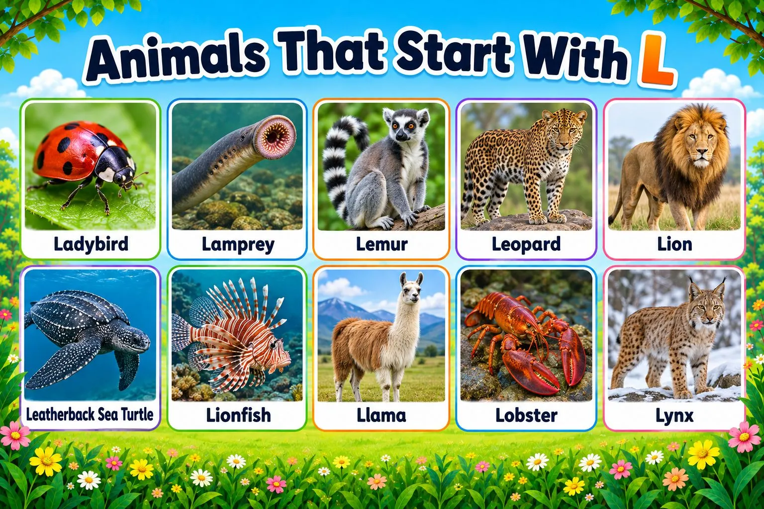 Animals That Start With L: Names, Types and Verified Facts